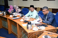 MESYUARAT AKRAB DI BILIK MESYUARAT PETALA INDERA , JMM