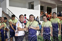 HMA2023 - PERLAWANAN PERSAHABATAN BOLA SEPAK DI STADIUM NEGERI SARAWAK