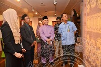 MAJLIS APRESIASI & PERASMIAN PAMERAN SULAIMAN GHANI PENGIAT SENI TEKSTIL MALAYSIA