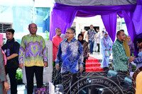 MAJLIS PERASMIAN PAMERAN RAHSIA KEBAYA DI MUZIUM TEKSTIL NEGARA DISEMPURNAKAN OLEH TENGKU PERMAISURI SELANGOR, DYMM TENGKU PERMAISURI HAJAH NORASHIKIN (ALBUM 1)