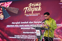 MAJLIS PERASMIAN PAMERAN PESONA TELEPUK SENI PERADA EMAS DI MTN