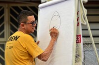 SANTAI LEPAK BERSAMA GENG BATU API SEMPENA PAMERAN KARTUN DAN KITA