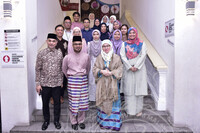 LAWATAN RAJA PERMAISURU AGUNG DAN DELEGASI KE MTN