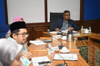 MESYUARAT AKRAB DI BILIK MESYUARAT PETALA INDERA , JMM