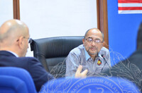 KUNJUNGAN HORMAT KEDUTAAN TAJIKISTAN DI BILIK PETALA INDERA, JMM.