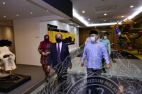 LAWATAN KERJA YB MEJAR (B) HJ MD ANIZAM BIN AB RAHMAN KE JMM