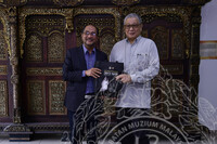 KUNJUNGAN HORMAT EXCO PERSATUAN NUMISMATIK MALAYSIA KE JMM