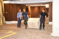 PEMBUNGKUSAN KOLEKSI ISTANA NEGARA DI GALERI 1 DAN KEMASUKAN KOLEKSI LEMBAGA MUZIUM NEGERI KEDAH