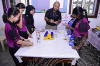 PAMERAN DAN DEMONTRASI KONSERVASI SEMPENA KARNIVAL AKADEMIK DI SMK (P) PUDU