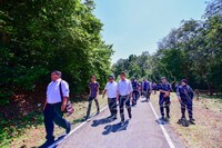 LAWATAN KERJA YB MENTERI  DATUK AARON AGO DAGANG,  KEMENTERIAN PERPADUAN KE MUZIUM KOTA LUKUT