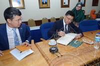 MESYUARAT CADANGAN KERJASAMA PAMERAN JMM DAN KEDUTAAN KAZAKHSTAN 