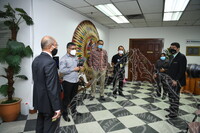 SESI WALK ABOUT  KSU KEM.  PELANCONGAN, SENI &  BUDAYA MALAYSIA , DR. YBhg. DATUK WIRA DR. NOOR ZARI BIN HAMAT  SEMPENA PENGOPERASIAN SEMULA MUZIUM NEGARA