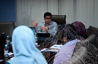 KUNJUNGAN HORMAT MUZIUM MUZIK KE ISTANA BUDAYA