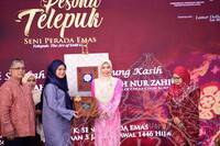 MAJLIS PERASMIAN PAMERAN PESONA TELEPUK SENI PERADA EMAS DI MTN