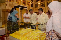 LAWATAN KERABAT SULTAN SELANGOR KE PAMERAN RAJA KITA.