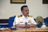 KUNJUNGAN HORMAT DELIGASI PUSMAS TLDM 