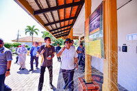 LAWATAN KERJA YB MENTERI  DATUK AARON AGO DAGANG,  KEMENTERIAN PERPADUAN KE MUZIUM KOTA LUKUT