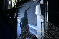 PEMANTAUAN DAN DOKUMENTASI KERJA SANDBLASTING LOKOMOTIF WAP 531.01 DI MUZIUM NEGARA