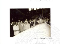 LAWATAN EN. YASSER ARAFAT KE MUZIUM NEGARA SEMPENA PAMERAN TAMADUN ISLAM PADA 24.07.1984 (H/P)