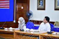 LAWATAN PENSYARAH DARI KOLEJ PENGAJIAN SENI KREATIF UiTM SHAH ALAM KE GALERI MUZIK