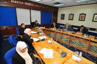 MESYUARAT PENYEDIAAN VIDEO INFO SEJARAH BERSAMA KEMENTERIAN PENDIDIKAN MALAYSIA DI BILIK PETALA INDERA