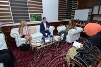 KUNJUNGAN HORMAT DARI AUSTRALIA DEPUTY HIGH COMMISSIONER KE PEJABAT KP JMM