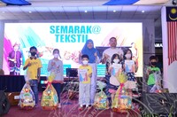 Program Semarak@Tekstil 2022 di Dataran Muzium Negara