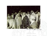 LAWATAN EN. YASSER ARAFAT KE MUZIUM NEGARA SEMPENA PAMERAN TAMADUN ISLAM PADA 24.07.1984 (H/P)
