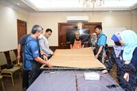 GAMBAR BENDERA PERTAMA ( PROSES KERJA)