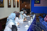 KUNJUNGAN HORMAT PENGARAH LEMBAGA MUZIUM NEGERI PERAK  KE JABATAN MUZIUM NEGARA