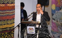 MAJLIS PERASIMAN PAMERAN REMINI SCENCES OF ORIGINS UNFOLDING CULTURA NARRATIVES EXHIBITION,PAMERAN UITM DAN MTN