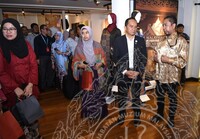 MAJLIS PERASIMAN PAMERAN REMINI SCENCES OF ORIGINS UNFOLDING CULTURA NARRATIVES EXHIBITION,PAMERAN UITM DAN MTN