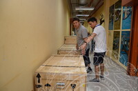 KERJA-KERJA PERSIAPAN PAMERAN KAZAKSTAN GOLDEN MAN