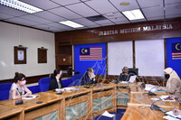 LAWATAN KEDUTAAN FRANCE KE JMM DAN MUZIUM NEGARA