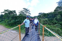 LAWATAN RASMI YB MENTERI PERPADUAN NEGARA DI MUZIUM SUNGAI LEMBING