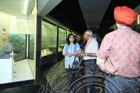 LAWATAN RASMI PANGLIMA TENTERA UDARA INDIA KE MUZIUM NEGARA