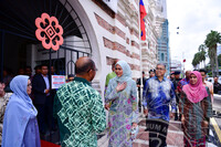MAJLIS PERASMIAN PAMERAN RAHSIA KEBAYA DI MUZIUM TEKSTIL NEGARA DISEMPURNAKAN OLEH TENGKU PERMAISURI SELANGOR, DYMM TENGKU PERMAISURI HAJAH NORASHIKIN (ALBUM 1)
