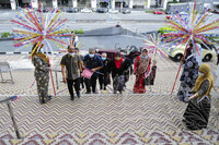 MAJLIS PERASMIAN PAMERAN HARI KEBANGSAAN DAN ACARA KIBAR JALUR GEMILANG