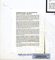 NOTA PENERANGAN BALAI SEJARAH MUZIUM NEGARA