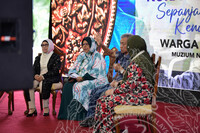 PROGRAM PERKONGSIAN ILMU ANTARA PESARA DAN KURATOR BAHARU JMM BERTEMAKAN SEPANJANG JALAN KENANGAN WARGA CAPING MUZIUM NEGARA