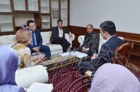 KUNJUNGAN HORMAT DELEGASI NATIONAL MUSEUM OF KAZAKHSTAN