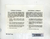 PAMERAN LITERASI VOL : 2 1990 B