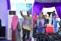 MAJLIS PERASMIAN PAMERAN RAHSIA KEBAYA DI MUZIUM TEKSTIL NEGARA DISEMPURNAKAN OLEH TENGKU PERMAISURI SELANGOR, DYMM TENGKU PERMAISURI HAJAH NORASHIKIN (ALBUM 1)