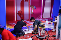 HMA2023 - SUASANA PERSIAPAN TEMPAT DI DEWAN PAMERAN HMA 2023 DAN PENTAS UTAMA DI BORNEO CULTURES MUSEUM