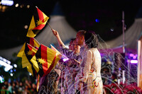 MAJLIS PERARAKAN KAPAL BERHIAS SEMPENA KEMERDEKAAN SARAWAK KE60 DI PESISIRAN KUCHING WATERFRONT