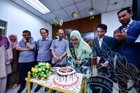 MAJLIS CLOCK OUT EN. MOHD SHAHIR & PUAN MASTURAH