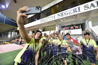 HMA2023 - PERLAWANAN PERSAHABATAN BOLA SEPAK DI STADIUM NEGERI SARAWAK