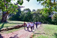 LAWATAN KERJA YB MENTERI  DATUK AARON AGO DAGANG,  KEMENTERIAN PERPADUAN KE MUZIUM KOTA LUKUT