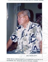 PENYELIDIKAN SURVEI ARKEOLOGI PERTUKAAN DAN EXPLORASI AWAL KOTA PURBA, LINGGIU, KOTA TINGGI JOHOR, PADA 04.08.2005,