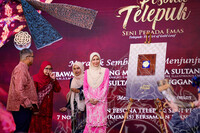 MAJLIS PERASMIAN PAMERAN PESONA TELEPUK SENI PERADA EMAS DI MTN